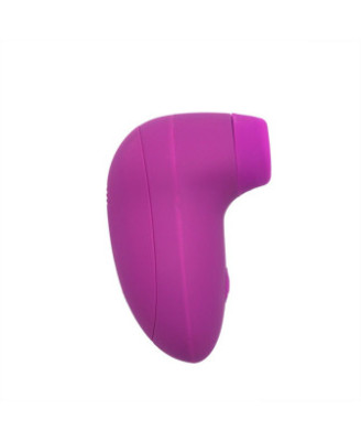 Stimulateur clitoridien avec 2 embouts interchangeable vibration sur picots et langue 